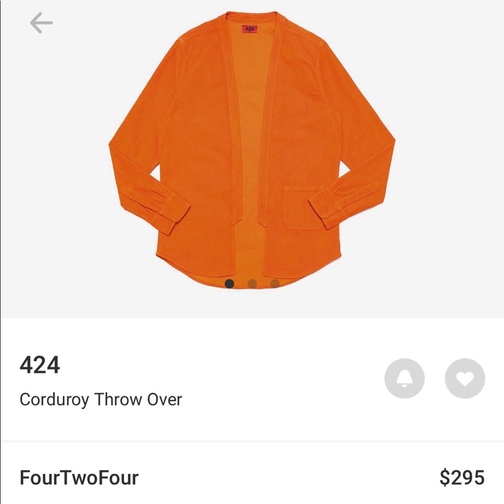 424 Corduroy Kimono